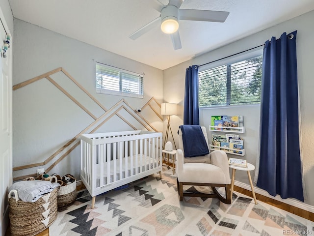 6664 Gray St, Arvada, CO 80003 - bedroom featuring a ceiling fan