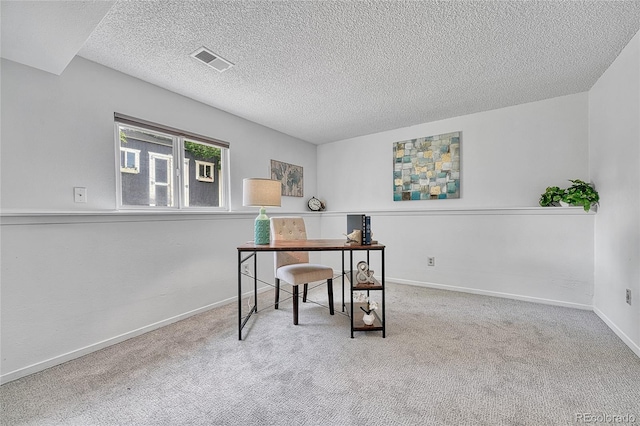 4726 S Taft St, Morrison, CO 80465 - carpeted office with a textured ceiling
