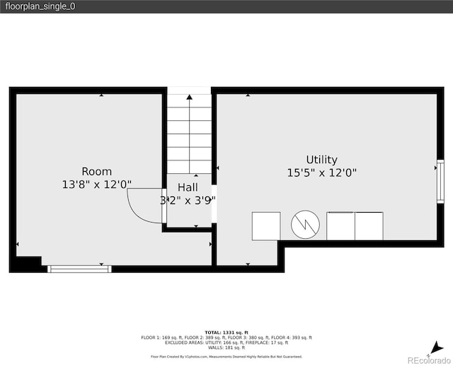 4726 S Taft St, Morrison, CO 80465 - view of floor plan / room layout