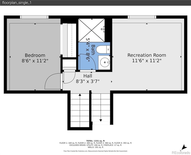 4726 S Taft St, Morrison, CO 80465 - view of home floor plan