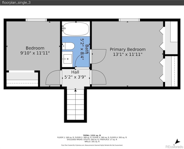 4726 S Taft St, Morrison, CO 80465 - view of home floor plan