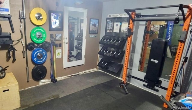 4726 S Taft St, Morrison, CO 80465 - view of exercise room