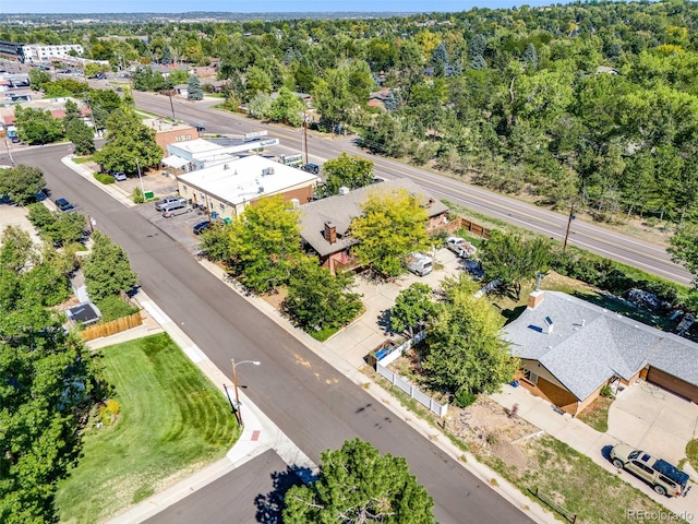 drone / aerial view