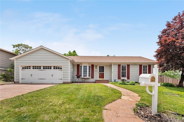 16308 E Wyoming Dr, Aurora, CO 80017 - ranch-style home featuring a garage and concrete driveway