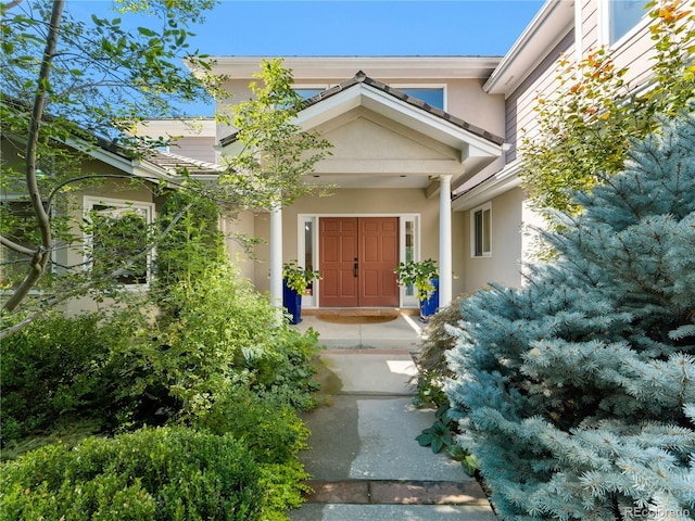 view of property entrance