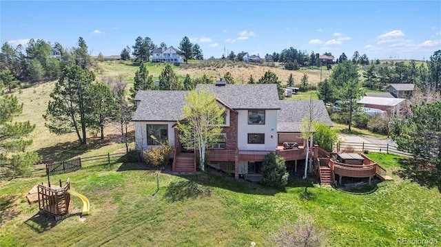 7388 S Ireland Cir, Centennial, CO 80016 - view from above of property