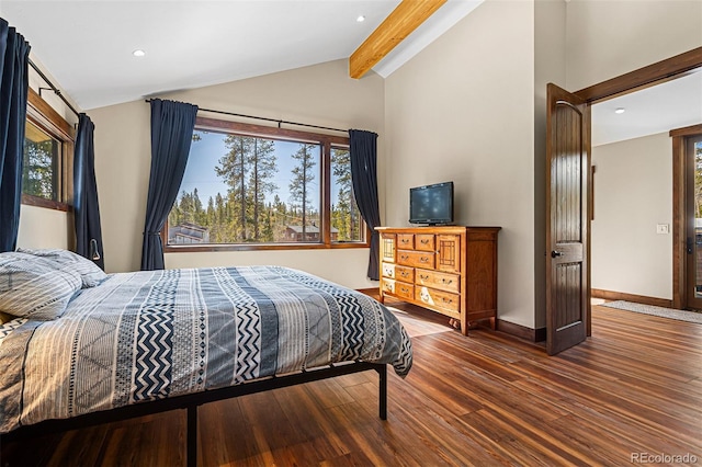 209 American Way, Breckenridge, CO 80424 - bedroom featuring wood finished floors and recessed lighting