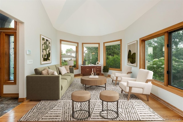 3935 Pierson St, Wheat Ridge, CO 80033 - living area with wood finished floors