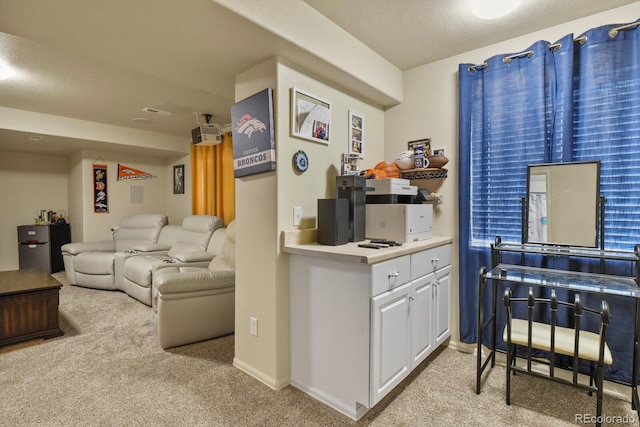 1457 Rosedale St, Castle Rock, CO 80104 - living area featuring light colored carpet and baseboards