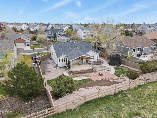 1457 Rosedale St, Castle Rock, CO 80104 - aerial perspective of suburban area