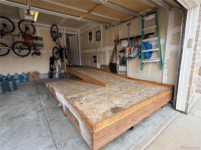 1457 Rosedale St, Castle Rock, CO 80104 - garage with a garage door opener