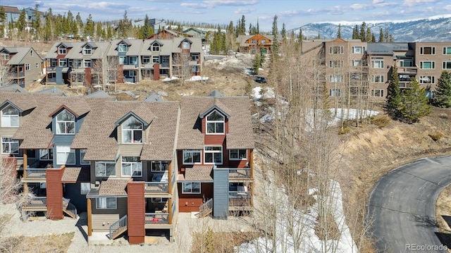 61 Cydney Ln Unit A, Silverthorne, CO 80498 - aerial view of residential area with a mountainous background