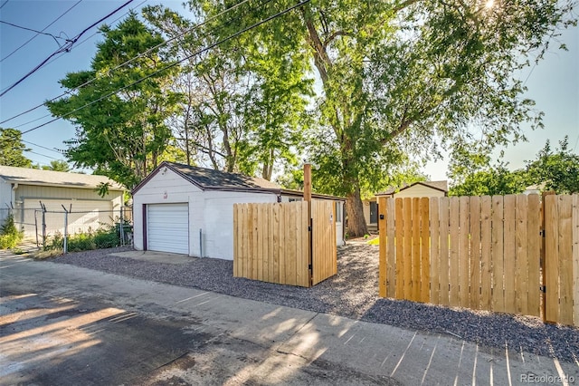 1060 Grove St, Denver, CO 80204 - view of detached garage