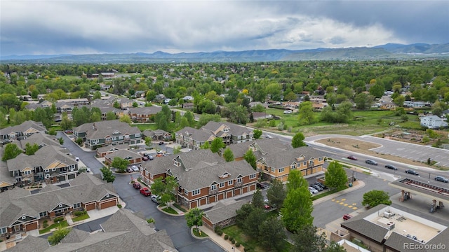 7130 Simms St Unit 206, Arvada, CO 80004 - aerial view of residential area featuring a mountain backdrop