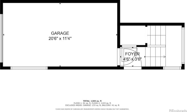 7130 Simms St Unit 206, Arvada, CO 80004 - property floor plan