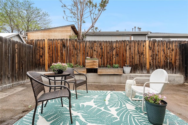 2985 W 46th Ave, Denver, CO 80211 - view of patio featuring a fenced backyard