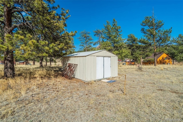 464 Hackamore Dr, Florissant, CO 80816 - view of shed
