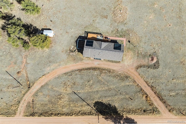 464 Hackamore Dr, Florissant, CO 80816 - birds eye view of property
