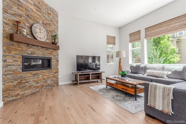 16694 Miners Way, Broomfield, CO 80023 - living area featuring wood finished floors and baseboards