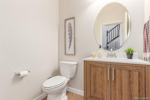 16694 Miners Way, Broomfield, CO 80023 - bathroom with vanity and wood finished floors