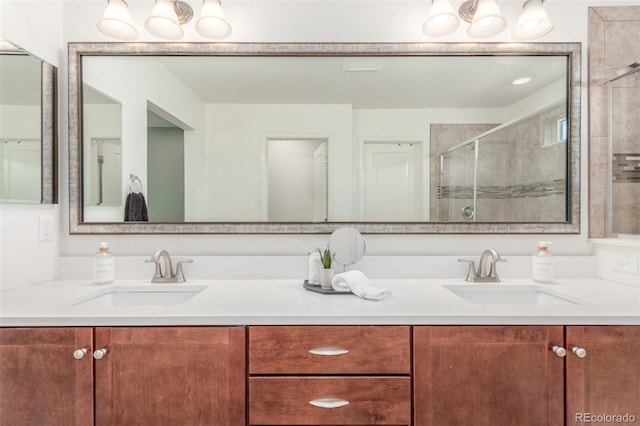 16694 Miners Way, Broomfield, CO 80023 - full bath with double vanity and a shower stall