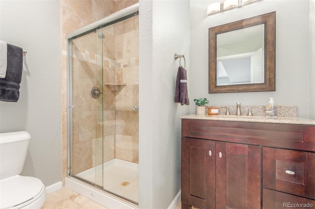 16694 Miners Way, Broomfield, CO 80023 - bathroom with vanity and a shower stall