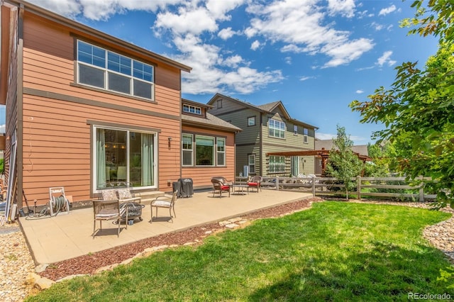 16694 Miners Way, Broomfield, CO 80023 - back of property with a patio area