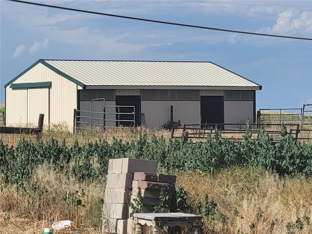 71777 E County Road 10, Byers, CO 80103 - view of pole building