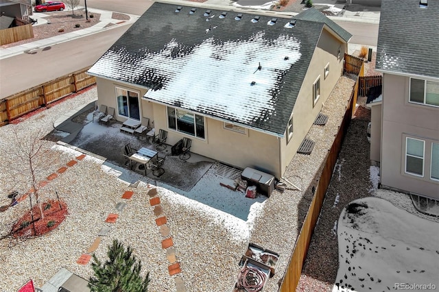 2734 Grand Prix Ct, Colorado Springs, CO 80922 - aerial view of property and surrounding area