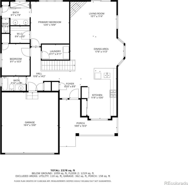 2734 Grand Prix Ct, Colorado Springs, CO 80922 - floor plan / room layout