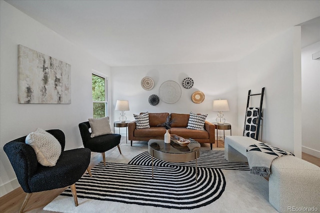 116 Monarch St, Louisville, CO 80027 - living area with wood finished floors and baseboards