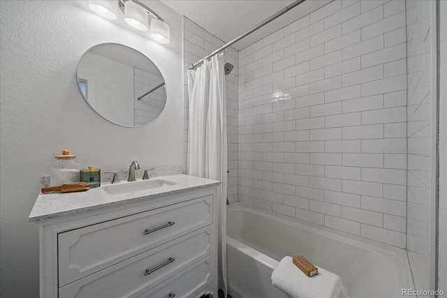 116 Monarch St, Louisville, CO 80027 - full bath featuring shower / tub combo with curtain and vanity