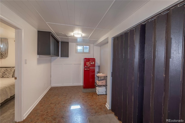 6760 S Depew St, Littleton, CO 80128 - below grade area with baseboards
