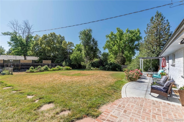 6760 S Depew St, Littleton, CO 80128 - view of yard with a patio area