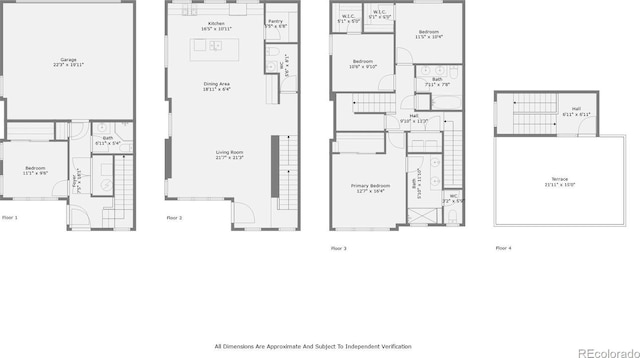 9436 E 57h Ave, Denver, CO 80238 - view of floor plan / room layout