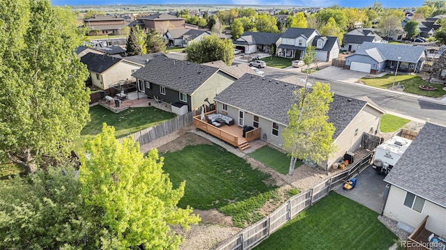 2045 Parkwood Dr, Johnstown, CO 80534 - aerial view of residential area
