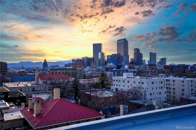 1300 N Ogden St Unit 304, Denver, CO 80218 - skyline view with a mountain backdrop