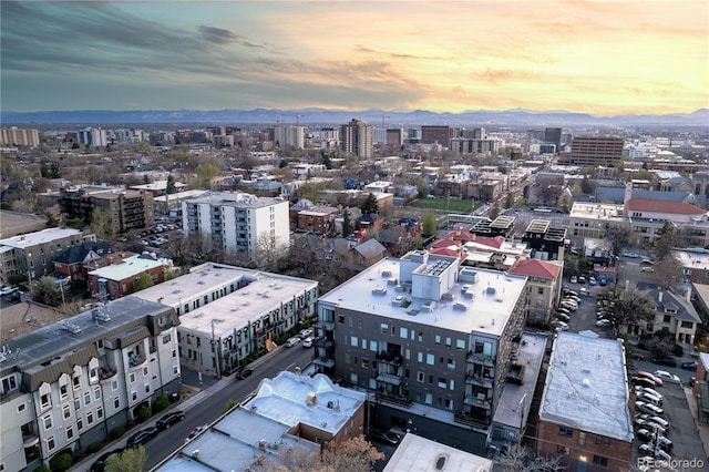 1300 N Ogden St Unit 304, Denver, CO 80218 - aerial view at dusk of a view of city