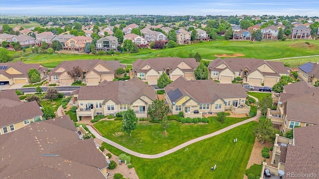 22124 E Euclid Dr, Aurora, CO 80016 - aerial view of residential area with a golf club