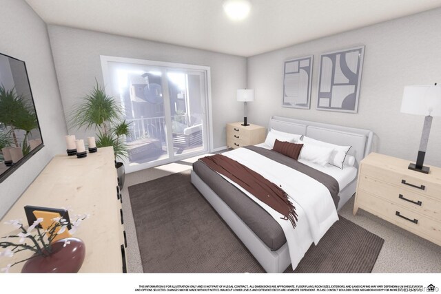 1593 W 166th Ave, Broomfield, CO 80023 - carpeted bedroom featuring access to outside