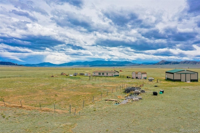 463 Snowshoe Ln, Lake George, CO 80827 - view of mountain background with rural landscape and agricultural land