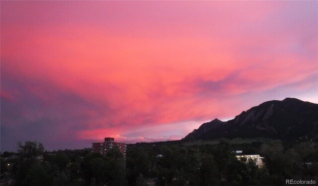 1077 Canyon Blvd Unit 403, Boulder, CO 80302 - mountain view