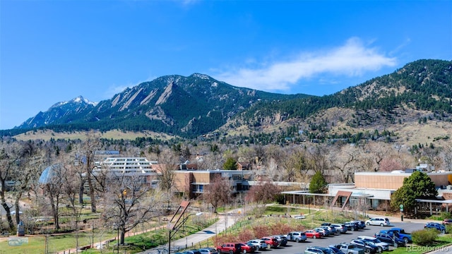 1077 Canyon Blvd Unit 403, Boulder, CO 80302 - mountain view