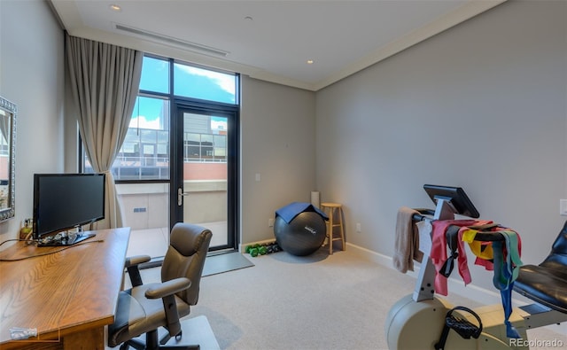 1077 Canyon Blvd Unit 403, Boulder, CO 80302 - office with carpet floors