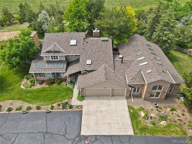 6895 S Norfolk St, Foxfield, CO 80016 - view from above of property