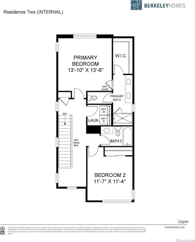 16605 Peak St, Broomfield, CO 80023 - view of property floor plan