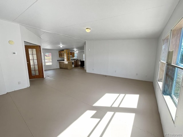 view of unfurnished living room