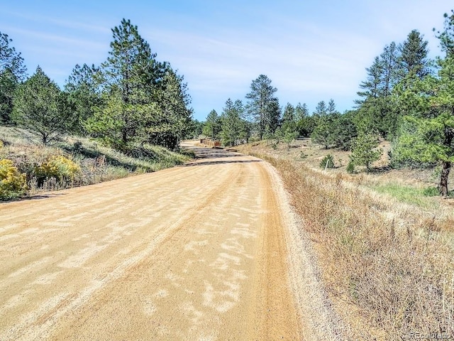 view of road