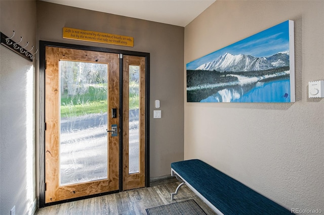 134 Ensign Dr Unit A, Dillon, CO 80435 - foyer entrance with wood finished floors