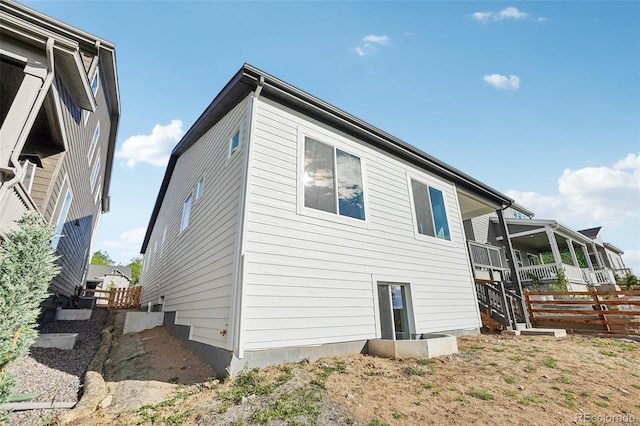 5930 S Platte Canyon Dr, Littleton, CO 80123 - view of rear view of house